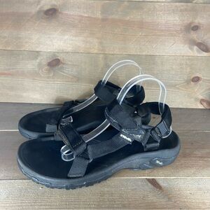 teva hurricane womens size 10 shoes black athletic outdoor sandals